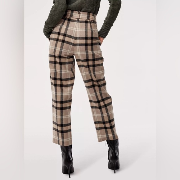 Wilfred Pants - Aritzia WILFRED Plaid Pants ~ size 0